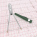 Green Penguin Pocket EKG Caliper
