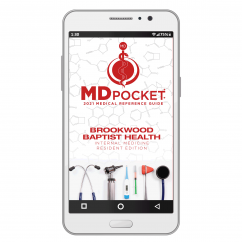 MDpocket Brookwood Baptist Internal Medicine Resident eBook - 2021