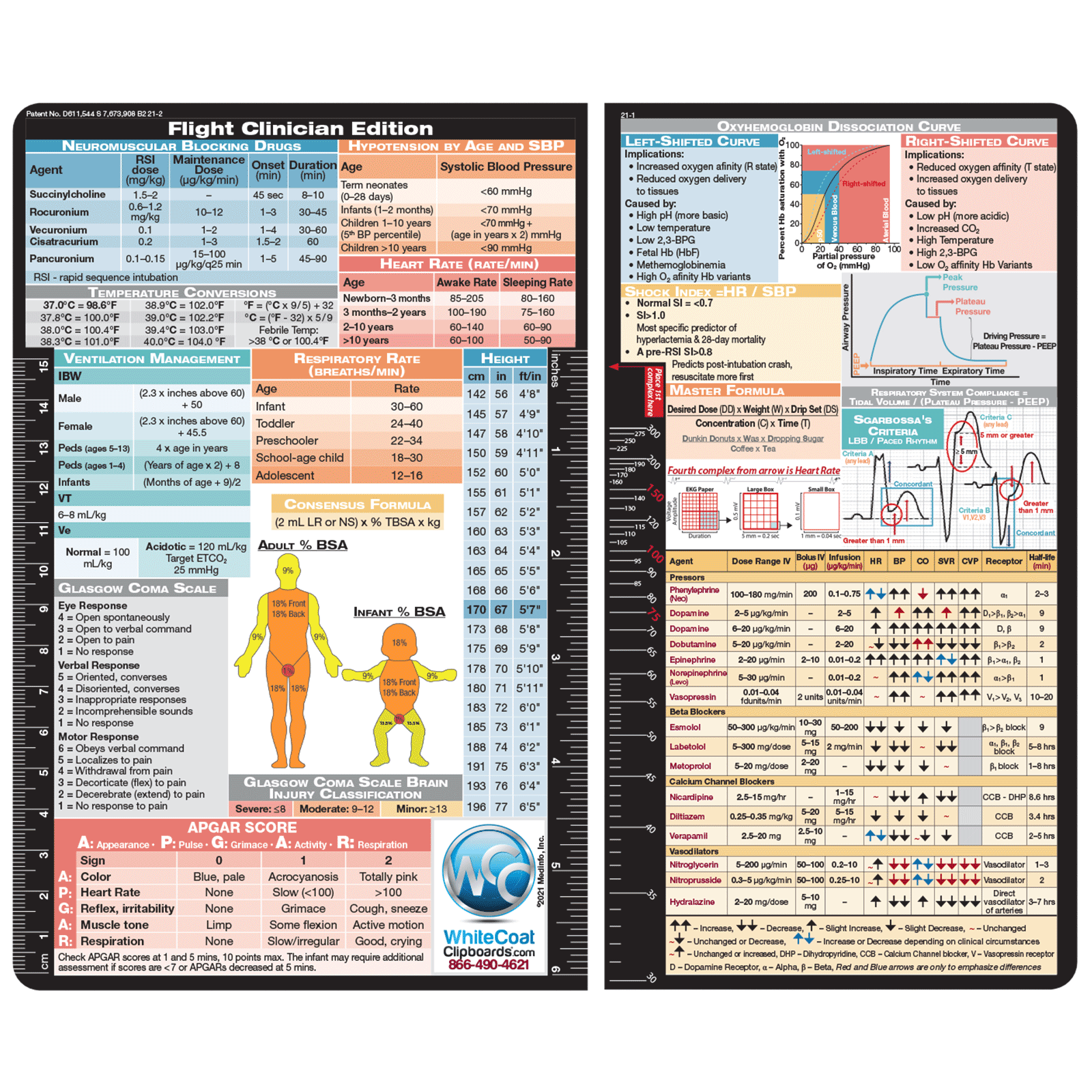 Flight Medic Adhesive Reference Label