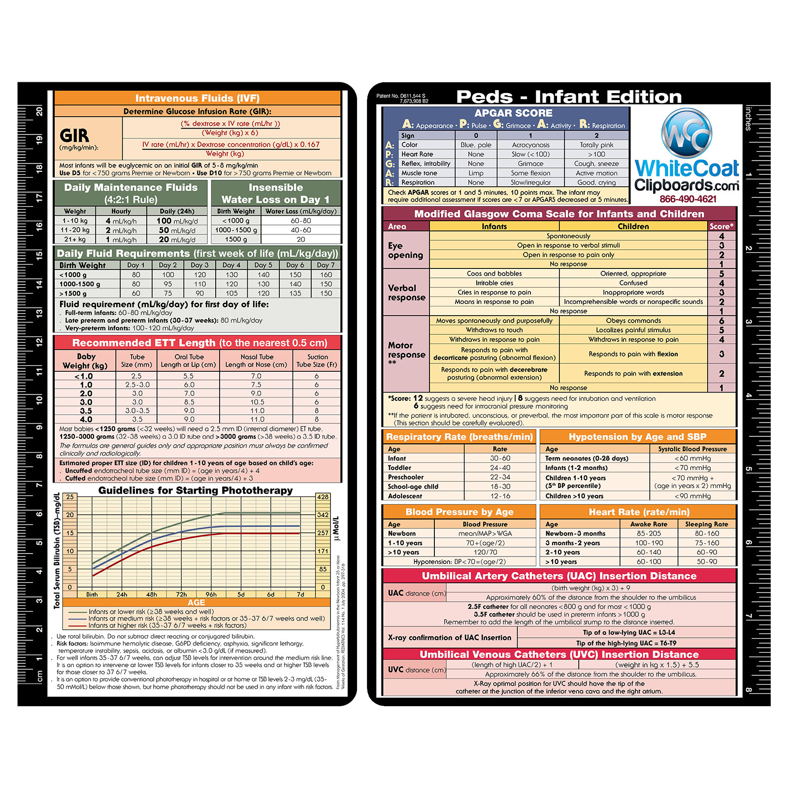 5 iso cat standard WhiteCoat Pediatric Clipboard Label