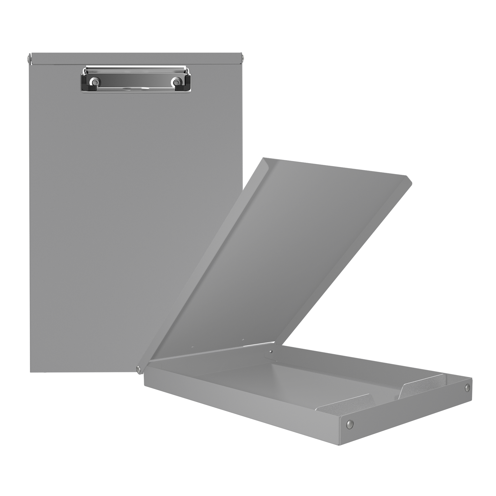 Letter Size 8.5 x 11 Aluminum Clipboard