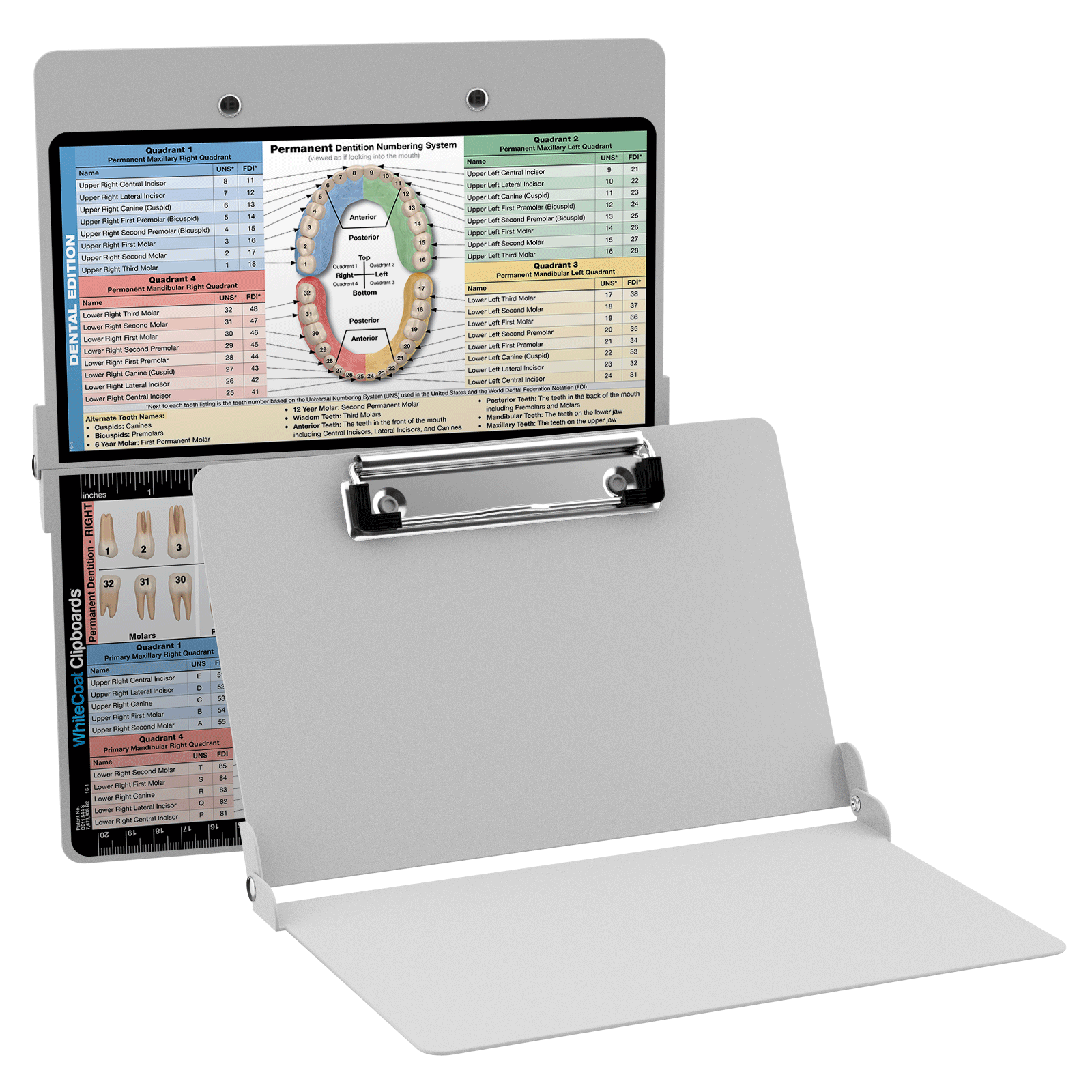 WhiteCoat Clipboard WHITE Dental Edition