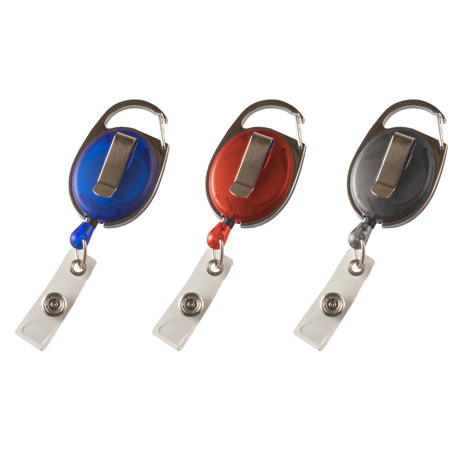 ID Badge Reel With Clasp Clip