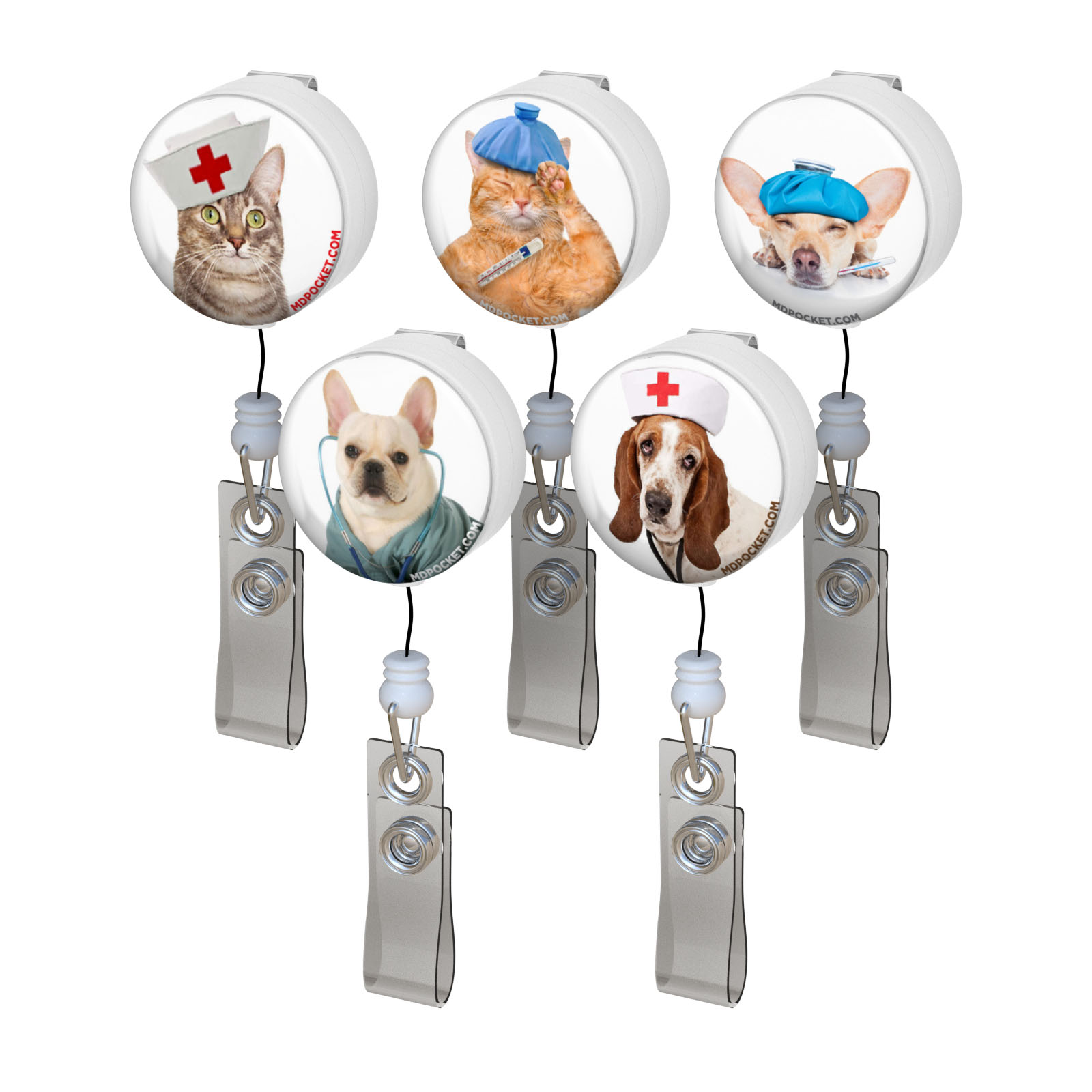 Cats And Dogs Buttons Badge Reel Pack